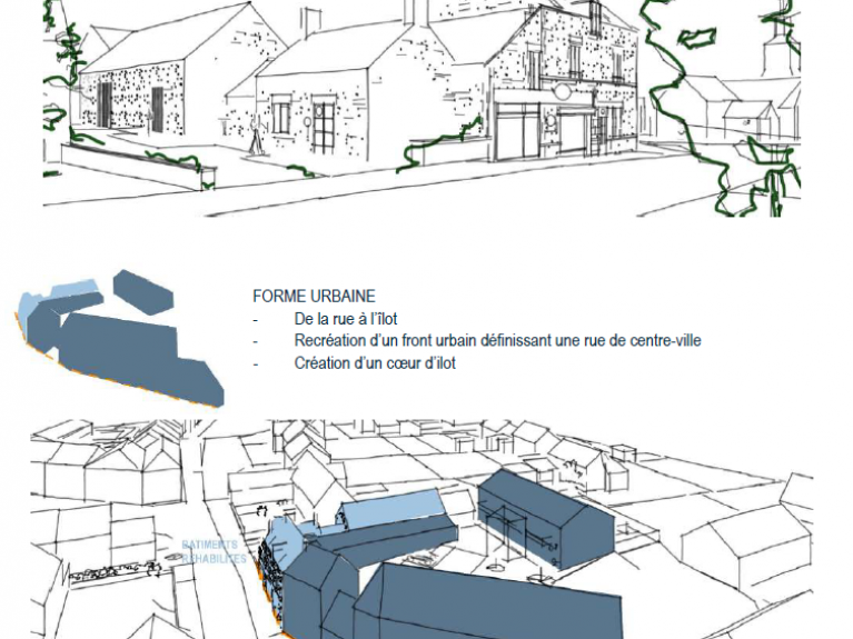 JAVENE: RECTRUCTURATION DE L'iLOT DU COUESNON - 6
