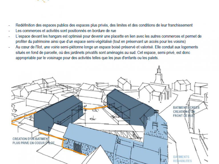 JAVENE: RECTRUCTURATION DE L'iLOT DU COUESNON - 7